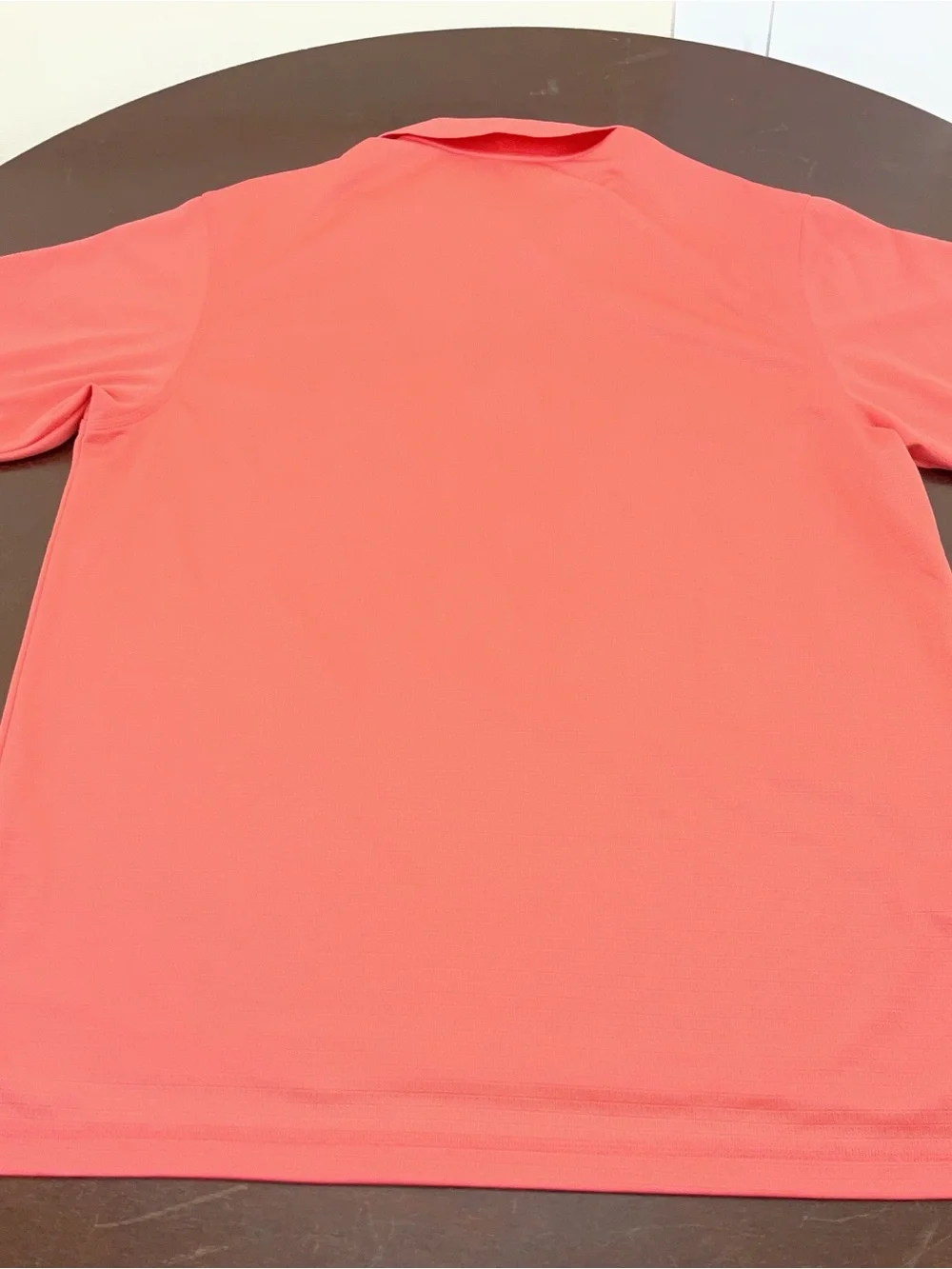 adidas Men's Coral-Red Polo Shirt
